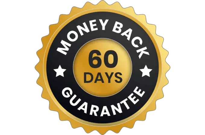 60 Days Money Back Guarantee Badge